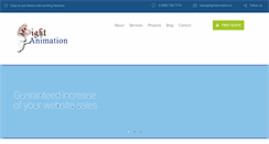 Desktop Screenshot of lightanimation.in